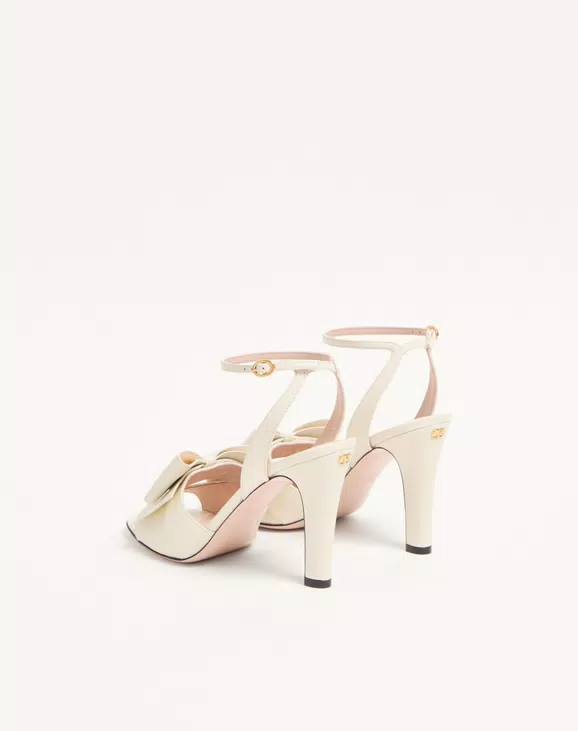 Valentino Bowow Sandal In Kidskin 95Mm - Image 4